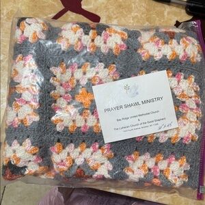 Multicolor Crochet Shawl